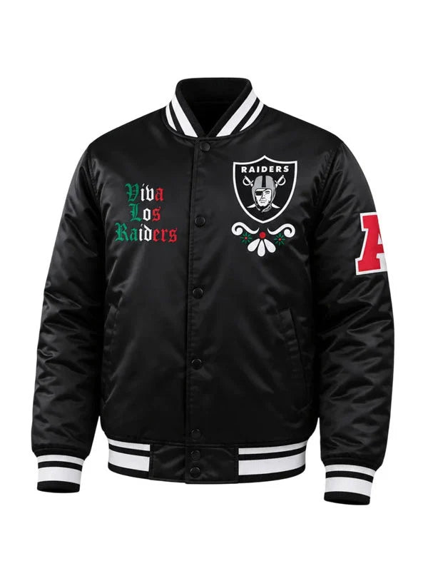 Viva Los Raiders Sugar Skull Jacket