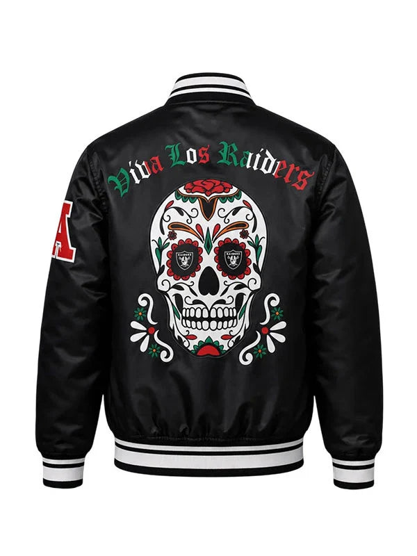 Viva Los Raiders Sugar Skull Jacket