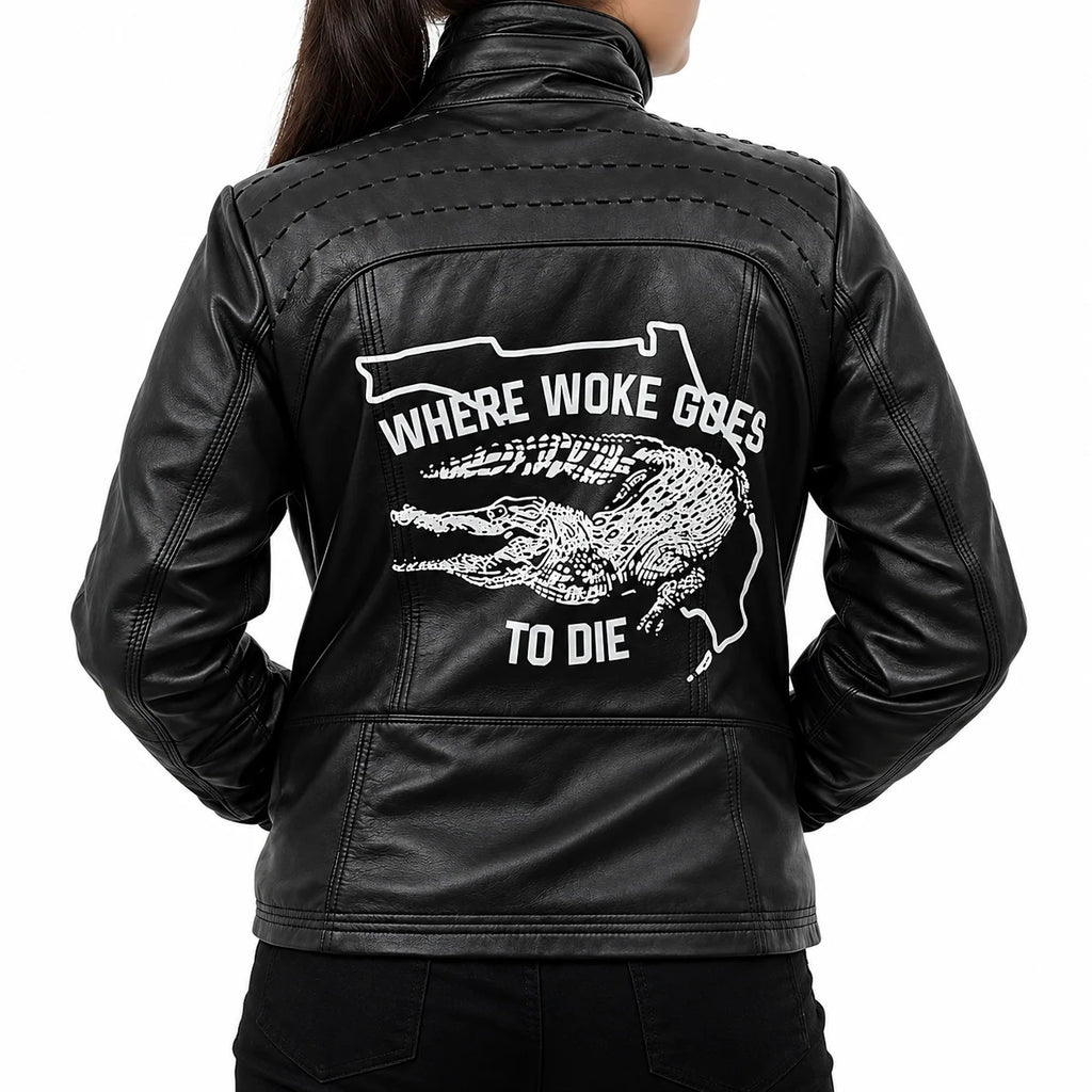 Women’s Florida Alligator Leather Jacket