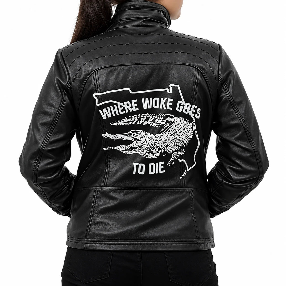 Women’s Florida Alligator Leather Jacket