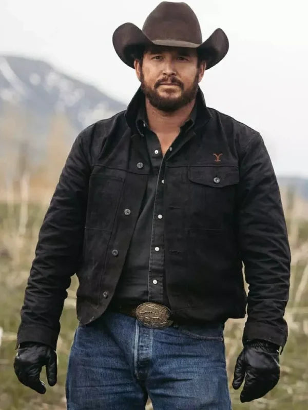 Yellowstone Rip Wheeler Black Jacket