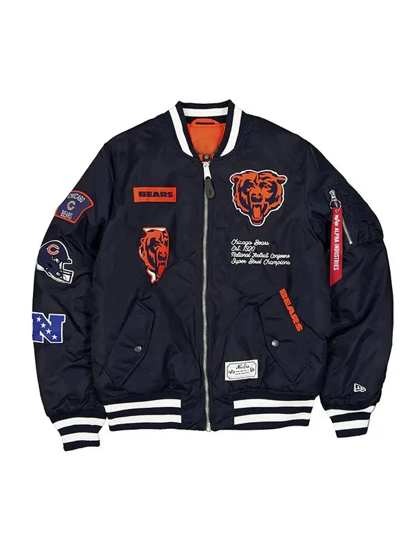 MA-1 Chicago Bears Bomber Jacket