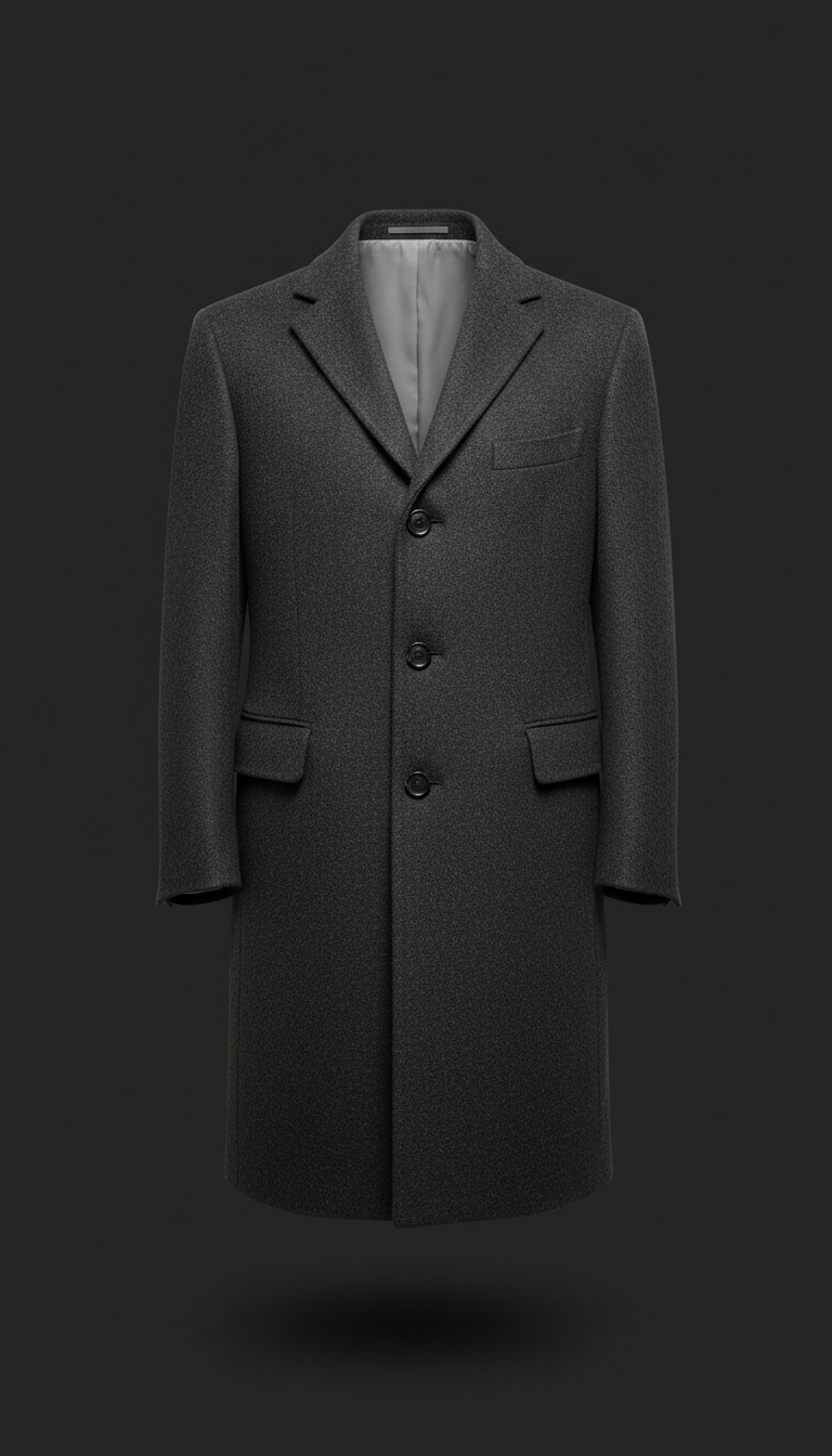 Charcoal overcoat
